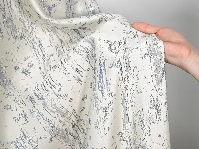 Tenzo Moonlight Glassy Cation Jacquard Curtain A Must-Home decor لاءِ ڇو آهي-...